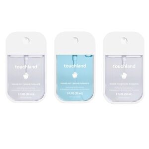 Touchland 
Power Mist Hydrating Hand Sanitizer: Set of 3